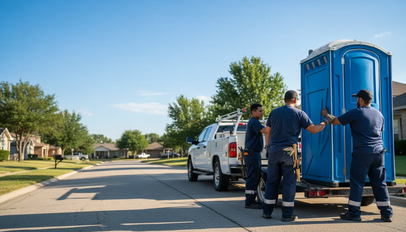 Portable Toilet Rental in Waterford Works, NJ near me